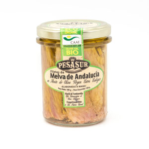 Filetes de Melva en Aceite de Oliva Virgen Extra Ecológico 195gr